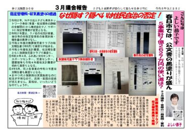春日民報2023年３月号
